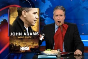 Stewart Imitates Republican Watching Obama's Crush GOP Talking Points